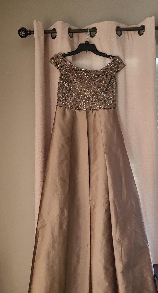Adriann Papell sequence dress